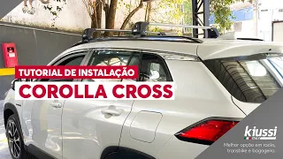 Tutorial de Instalação Rack de Teto Kiussi Emília Toyota Corolla Cross