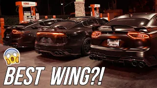 ALL WING OPTIONS FOR THE KIA STINGER!
