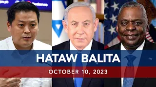 UNTV: HATAW BALITA  |   October 10, 2023