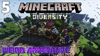 Weird Adventure | Diversity Multi-Genre Map | Minecraft Bedrock