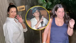 Malaika Arora, Zoya Akhtar, Huma Qureshi के अलावा कई बॉलीवुड सेलेब्स बीती रात हुए स्पॉट