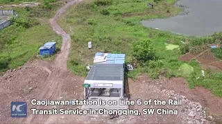 Subway station "in the middle of nowhere" makes fascinating turn