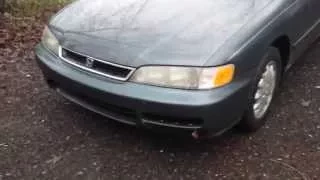1994-1997 Accord Front bumper / Headlight removal w/ pins under headlight