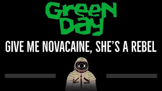 Green Day • Give Me Novacaine, She's A Rebel (CC) 🎤 [Karaoke] [Instrumental]