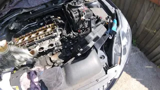 How to remove the cylinder head Ford ST 2.5 XR5 ST225/Как снять головку блока цилиндра Ford ST 2.5