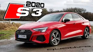 2020 Audi S3 - Rzut oka z bliska oraz wrażenia z jazdy. Test.