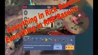 Everything in Ricks Base - Wasteland Survival