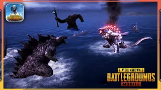 Godzilla and King Kong vs MechaGodzilla | PUBG MOBILE NEW MODE