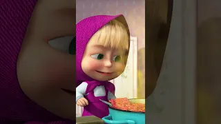 The Taste test 🍝🍽️ #PastaLaVista #MashaAndTheBear #Shorts #cartoonforkids #kids