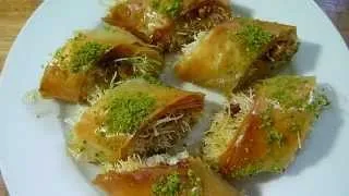 Baklava mit kadayif Füllung-Kadayif dolgulu baklava/meinerezepte