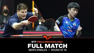 FULL MATCH | Dimitrij OVTCHAROV vs Tomokazu HARIMOTO | MS R16 | #WTTDoha 2023