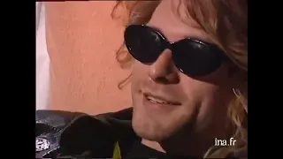 Nirvana- Interviewed in a Hotel in Sheffield (1991)