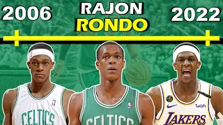 Timeline of RAJON RONDO'S CAREER | Playoff Rondo