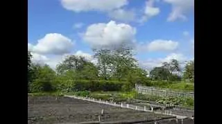 Springtime At Quarry Bank mill Styal With Scarecrows In The Apprentice House Gardens