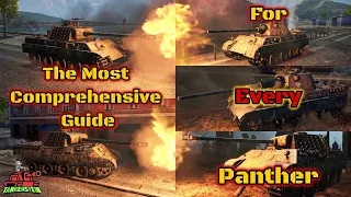 Complete Panther Tank Playing Guide For EVERY Panther + Tutorial (War Thunder)
