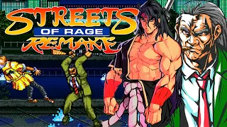 Streets of Rage 2: Remake - Playthrough/LongPlay [2 Players] (Mania) [4K] (Route 4)