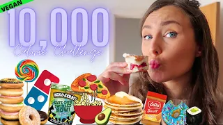 10,000 CALORIE CHALLENGE (Vegan Edition) | Girl vs Food | Epic Cheat Day | UK