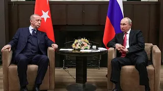 Russia's Putin meets for talks with Turkish leader Erdogan to revive Ukraine grain deal