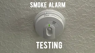 Hardwired Smoke Alarm Testing at a Friend’s House