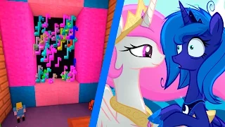 КАК СДЕЛАТЬ ПОРТАЛ В МАЙ ЛИТЛ ПОНИ В МАЙНКРАФТ! MY LITTLE PONY! НОВОЕ ИЗМЕРЕНИЕ МУЛЬТИКОВ! ROLEPLAY