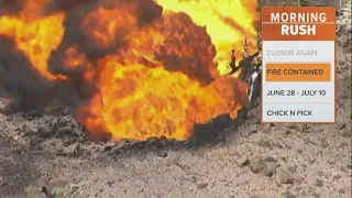 Texas pipeline explosion, fire under investigation