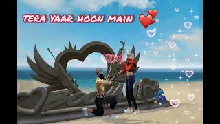 TERA YAAR HOON MAIN  ❤️ || FREEFIRE FRIENDSHIP STATUS 💕