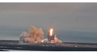 SpaceX Falcon 9 CRS-10 Launch From LC-39A And Landing At Cape Canaveral