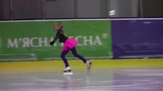 Kharkov Amateur Open Cup 2017 Ladies 2010 and younger FS Дзюба София