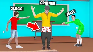 PANTS DOWN PRANK On The TEACHER! (Bad Guys At School)