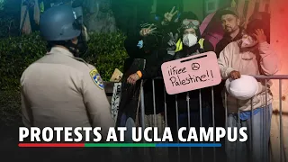 Pro-Palestinian protesters say they were 'violently attacked' on UCLA campus | ABS-CBN News