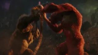 Kong Vs Scar King - Godzilla X Kong The New Empire - Full Scene