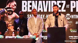 CALEB PLANT RIPS BENAVIDEZ "I DON'T TEST POSITIVE FOR COCAINE! I'M GONNA WHOOP YOUR A**!" HEATED!