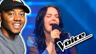 AMERICAN REACTS To Kira Dalan Eriksen | Hold Me Closer (Cornelia Jakobs) | The Voice Norway 2023