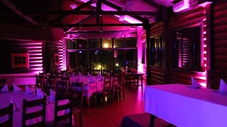 Світлове декорування бенкетного залу ресторану "Древній Град"