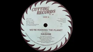 Hashim - We're Rocking The Planet (Cutting Records, Inc. 1984)