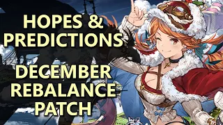 [Granblue Fantasy] Hopes and Predictions for December's Rebalance Patch