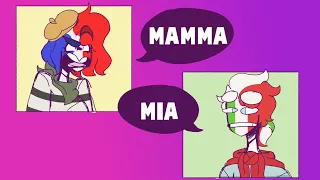 MAMMA MIA// "animation" meme// countryhumans