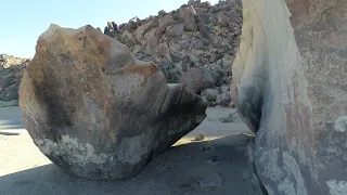 giant rock drone video alan gough close to integratron landers california 4 k video alan gough