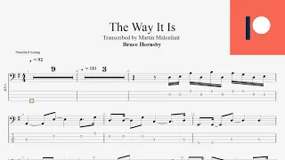 Bruce Hornsby - The Way It Is (bass tab)