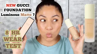 *NEW* GUCCI  Full Coverage Luminous Matte Foundation for “COMBO SKIN WEAR TEST*