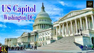 US Capitol Washington DC [4K] Walking Tour