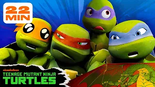 22 MINUTES of the Turtles Being Teenagers, Literally! 😎 (PART 2) | TMNT