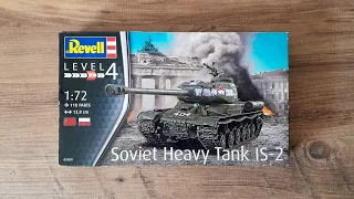 Revell 1/72 IS-2 Kutu İnceleme