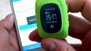 Обзор детских часов Smart Baby Watch GPS Q50  и настройка посылка с Aliexpress купить товар