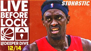 NBA DFS Deeper Dive & Live Before Lock (Wednesday 12/14/22) | DraftKings & FanDuel NBA Lineups