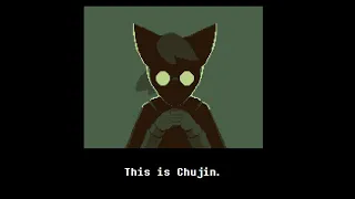 Found this weird Chujin log (Undertale Yellow meme)