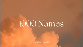 1000 Names by Phil Wickham (Lyric Video)