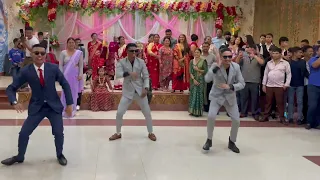 Wedding Dance performance by Groom and Friends | Pradip Weds Sajani