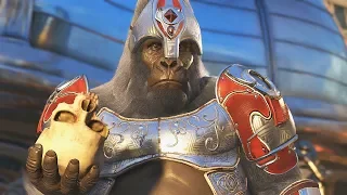 Injustice 2: Gorilla Grodd Vs All Characters | All Intro/Interaction Dialogues & Clash Quotes