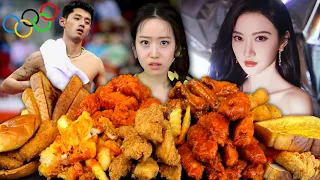 She dated a Gold Medal Olympian & almost RUINED her life | Zaxby's Fried Chicken Mukbang